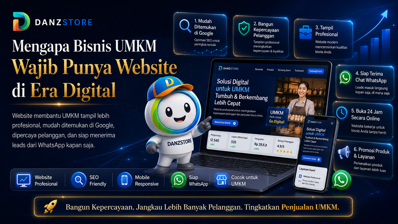 Mengapa Bisnis UMKM Wajib Punya Website di Era Digital ?