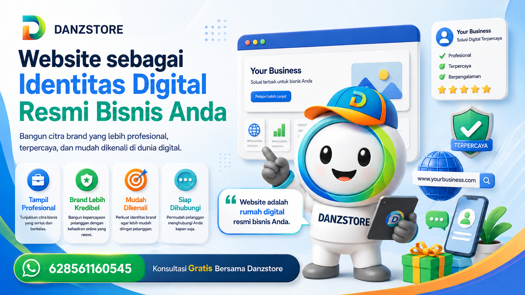 Website sebagai Identitas Digital Resmi Bisnis Anda